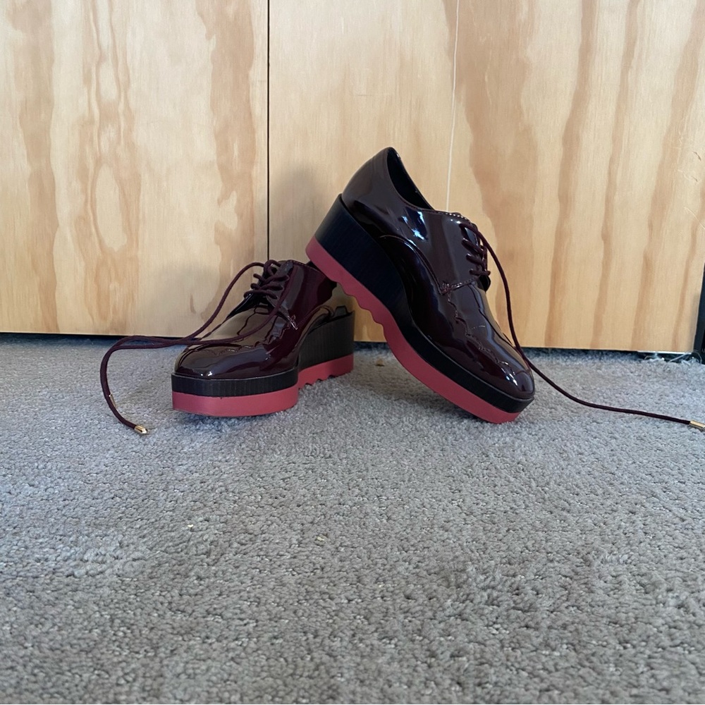 Zara Trafaluc Platform Oxfords